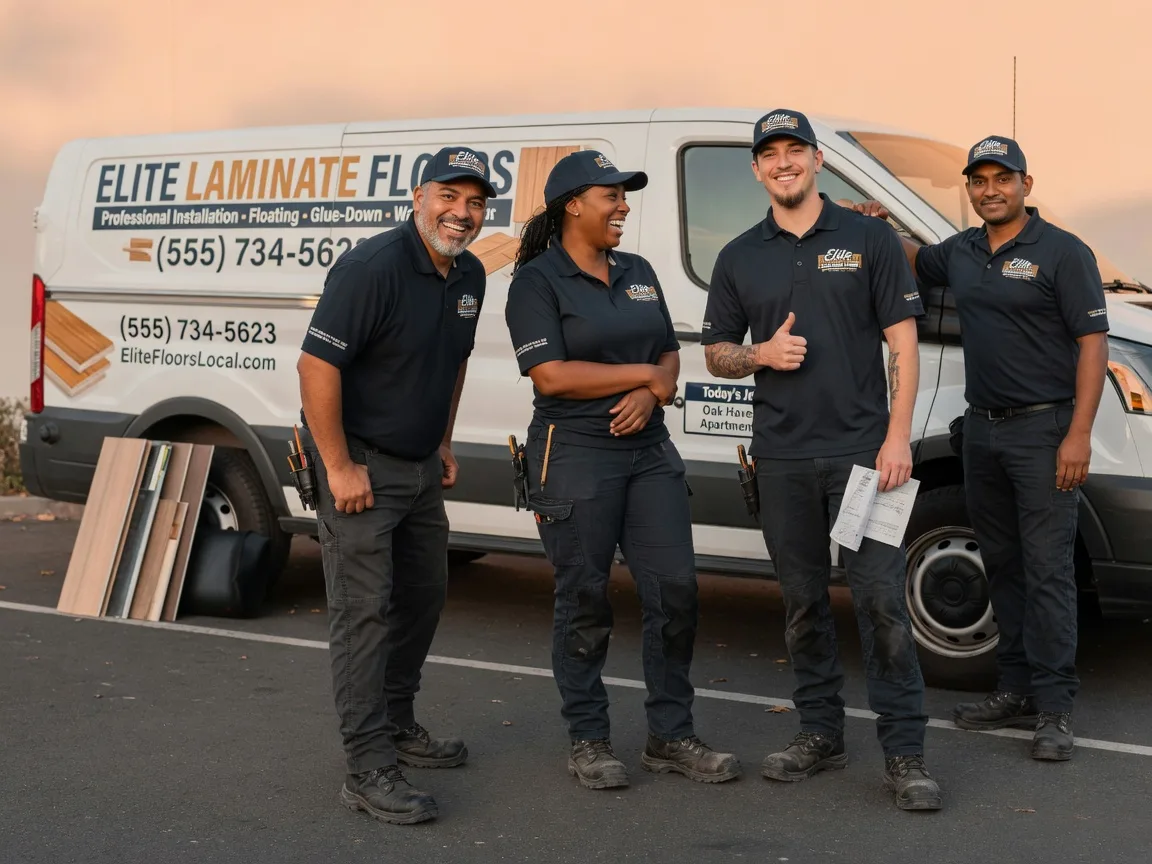 Laminate flooring installation company in Hayesville, IA